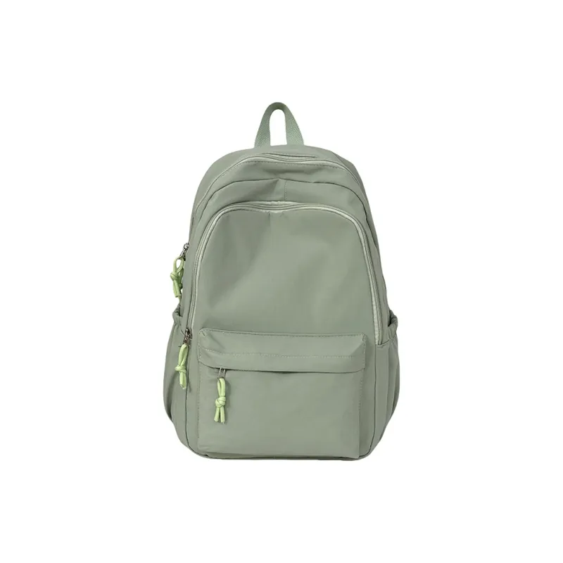 Yalu Nylon Backpack Unisex Black/White/Yellow/Green/Light Blue-15
