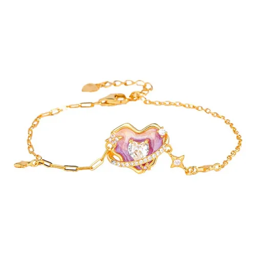 Heart Grass S925 Silver Bracelets Women's