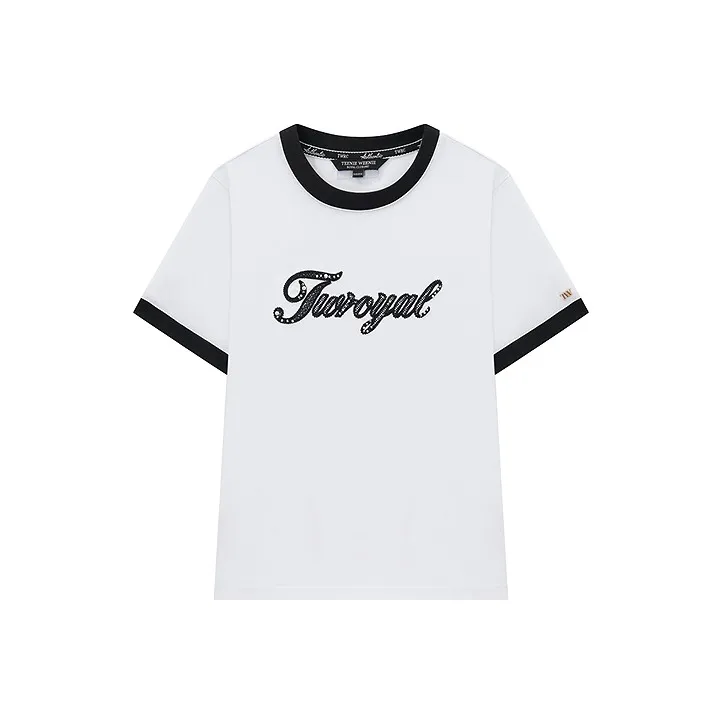 Teenie Weenie T Shirts Women's White-0