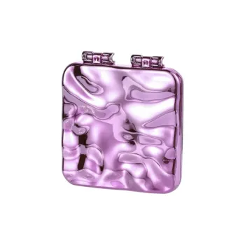 LIANXIANGKE Electroplated Portable Mini Handheld Double Sided Foldable Mirror