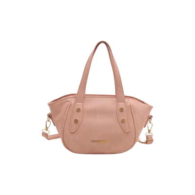 TOUTSEUL YOLO PU Handbag Women's White/Black/Pink/Brown-12
