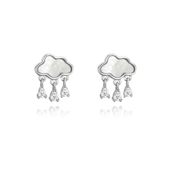 BLANK IN BLANK Sterling Silver Stud Earrings Women's