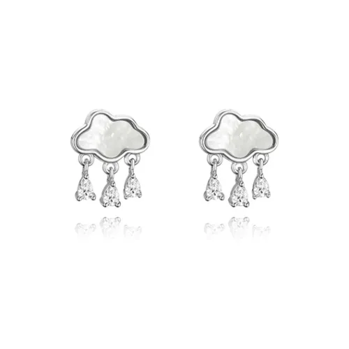 BLANK IN BLANK Sterling Silver Stud Earrings Women's