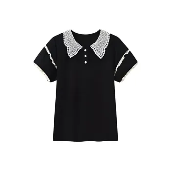 DOKZB T Shirts Women's Black