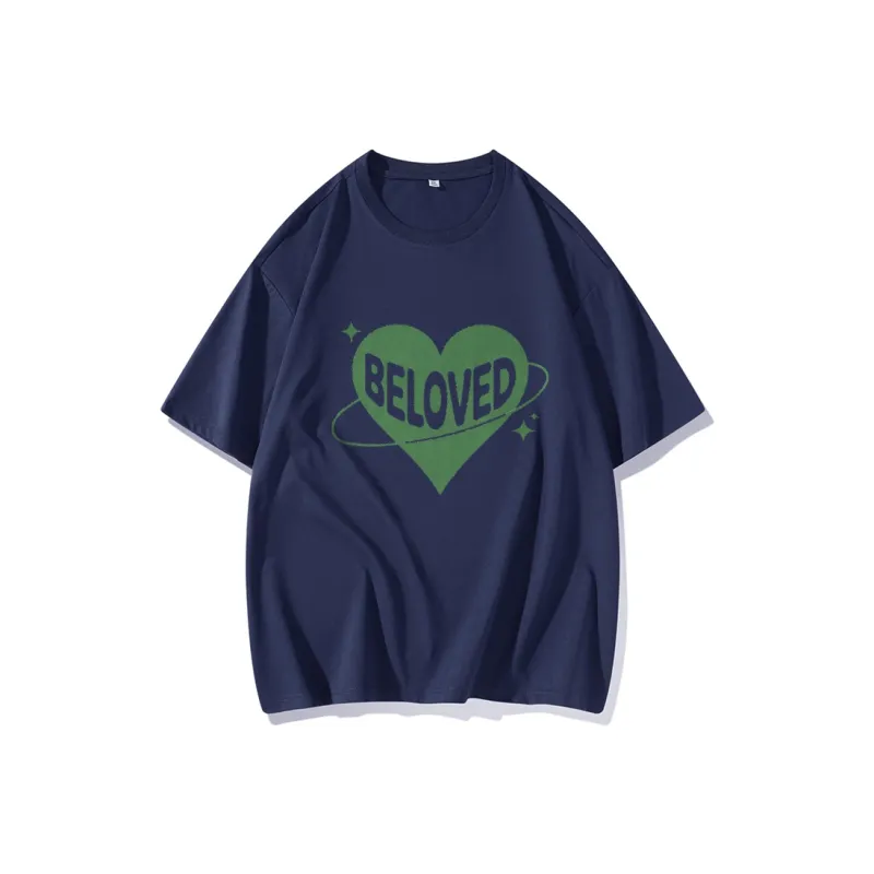 FAIRWHALE Drop Shoulder Sleeve T Shirt Women's-9