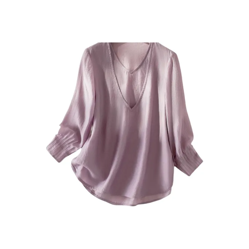 IHIMI Shirt Women's Hyacinth Purple-0