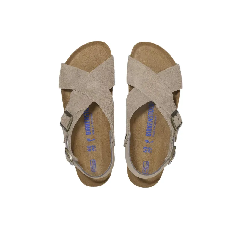 Birkenstock Tulum Beach Sandals Women's Taupe Regular Loose Fit-3