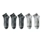 5-Pack[Dark Gray 3+Light Gray 2]