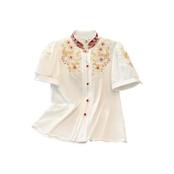SONDR Shirts Women's Buttoned White Shirt