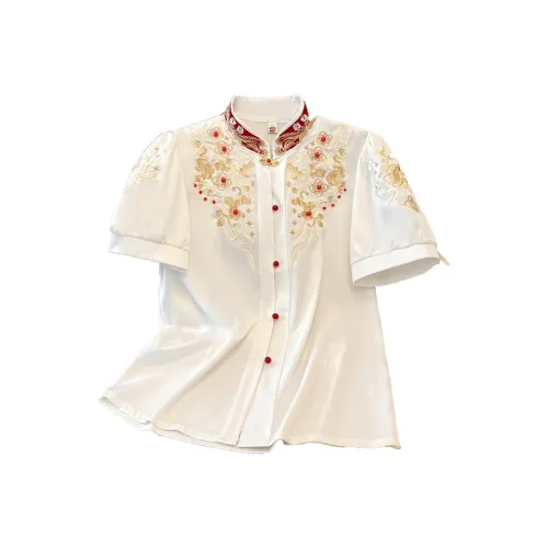 SONDR Shirts Women's Buttoned White Shirt