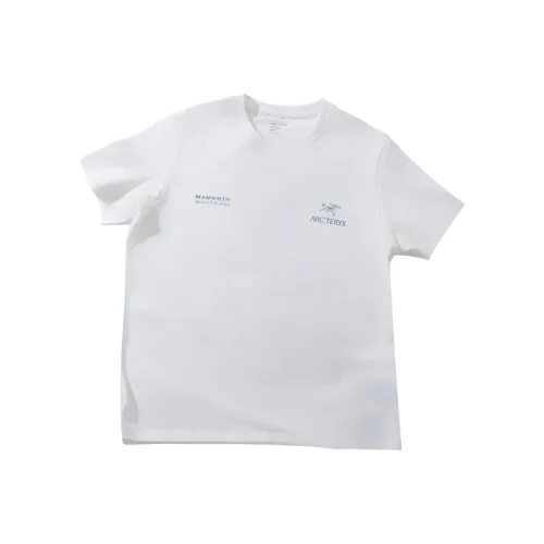 Arcteryx x Mammoth Academy Cotton SS25 T Shirt Men's White/ABA Mammoth