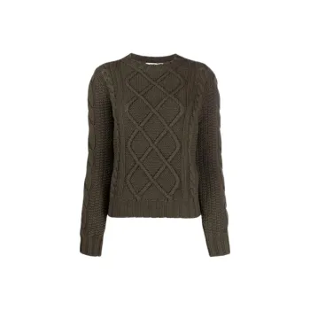 MaxMara Fitted Sweater Women's Brown