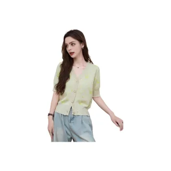 FAWENXIANGZI Knitwear Women's Apricot