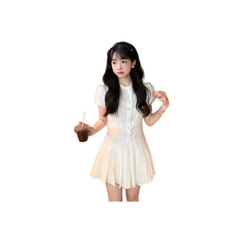The Temptation Of The Muse Short Sleeved Dress Women's