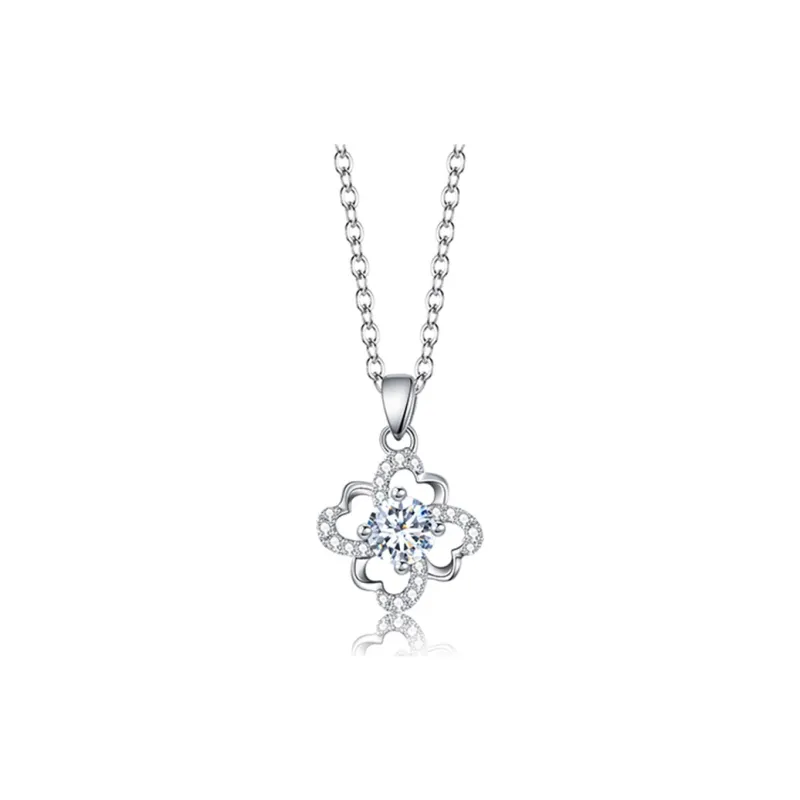 Wylyp 999 Fine Silver Necklaces Women's Silver Box-0