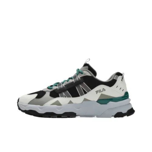 FILA TREK Low Top Chunky Sneakers Men's Gray
