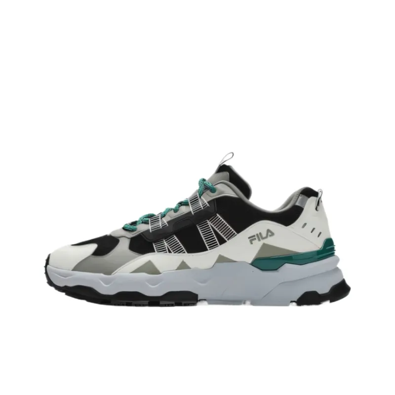 FILA Trek 1S Baby's Breath Low Top Chunky Sneakers Men's Gray-0