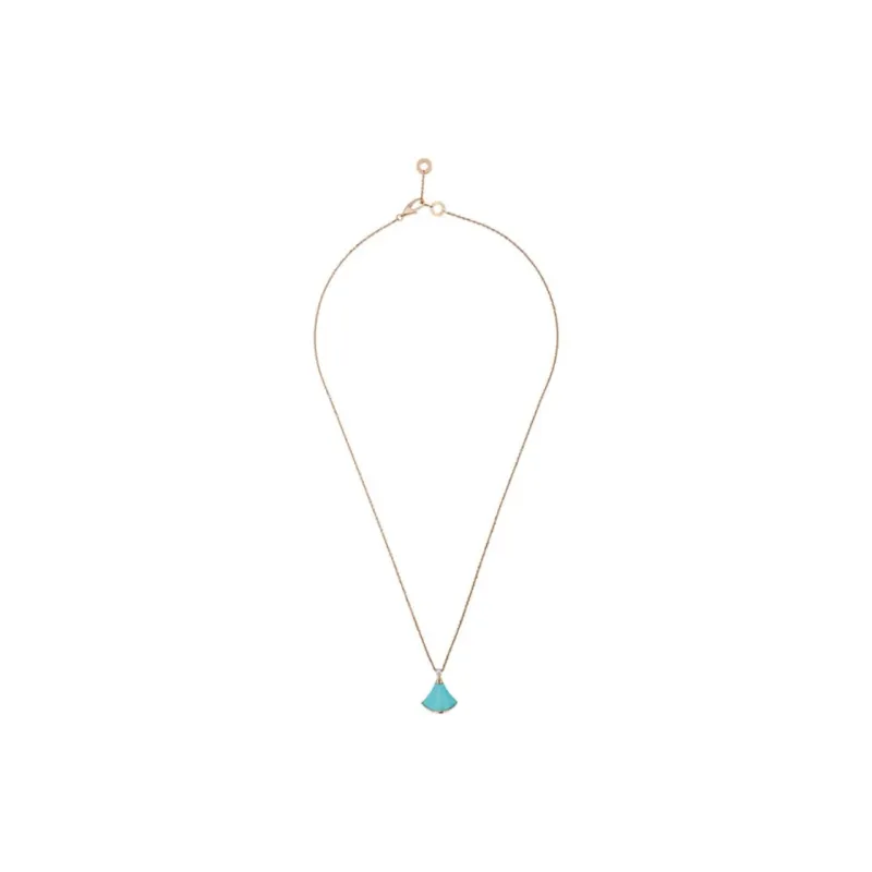 BVLGARI Divas' Dream Series 18K Rose Gold Necklaces Unisex-2