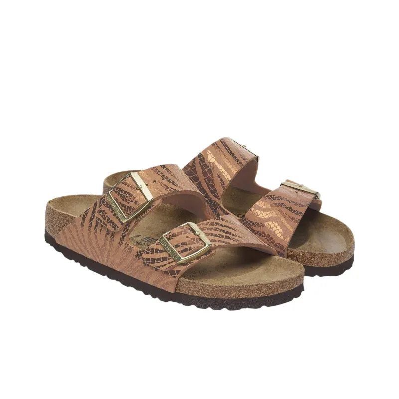 Birkenstock Arizona EVA Abrasion Resistant Slide Slippers Women's Brown Regular Loose Fit-2