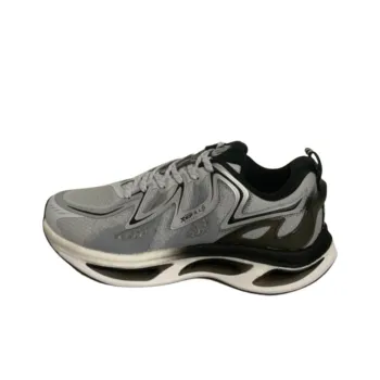 XTEP Wind & Fire 26th Generation Wear Resistant Low Top Running Shoes Men's Moonlight Gray