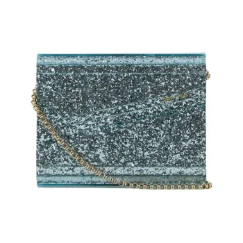 Jimmy Choo Acrylic Shoulder Bag Women's Green