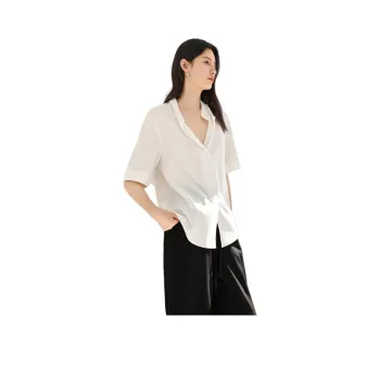 IHIMI Casual Suits Women's Black+White