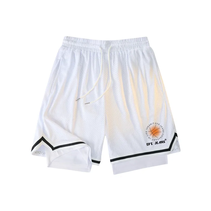 Yiwen Basketball Shorts Unisex-5