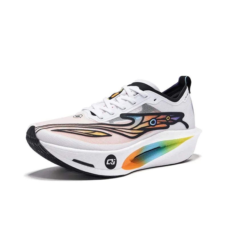 Erke Realm Of The Orchid 3.0 Running Shoes Men Low Top Erke White With Black-2
