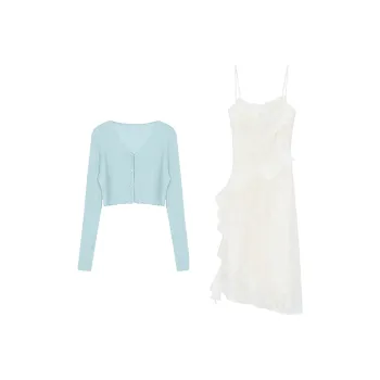 FLIM Two Piece Skirt Sets Women's