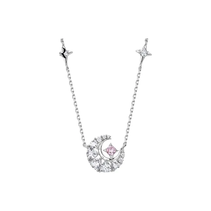 Wylyp 925 Sterling Silver Necklaces Women's Silver white Gift Box-2