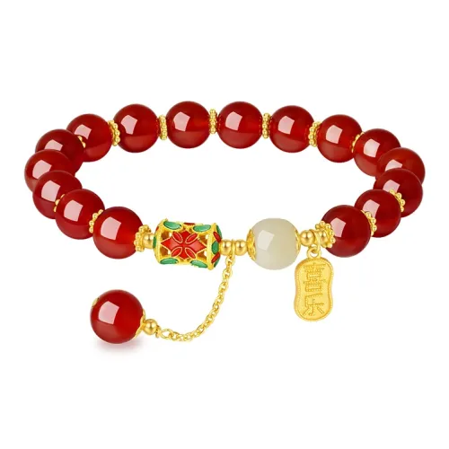 Atsuyama Natural Agate Bracelets Women's