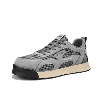 SUPEREDGE Breathable Lightweight Rebound Low Top Casual Shoes Men's