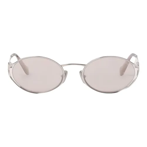 Miu floral miu Eyewear circle sunglasses