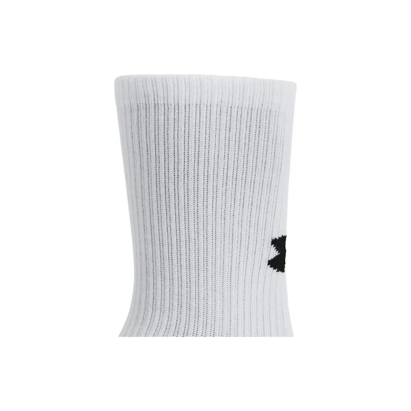 Under Armour PerformanceTech Mid Calf Socks Unisex 2 Pack White-2