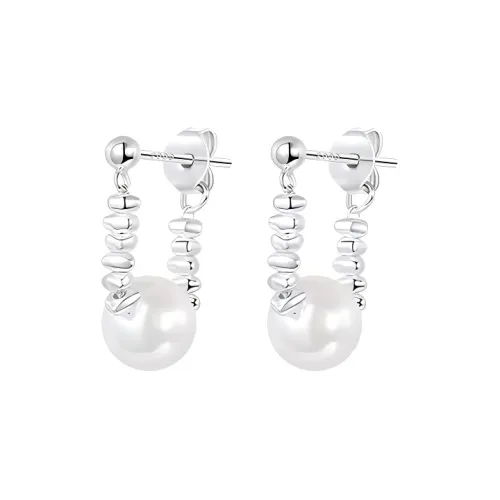 Daisy Dream Full Sterling Silver Earrings Women's