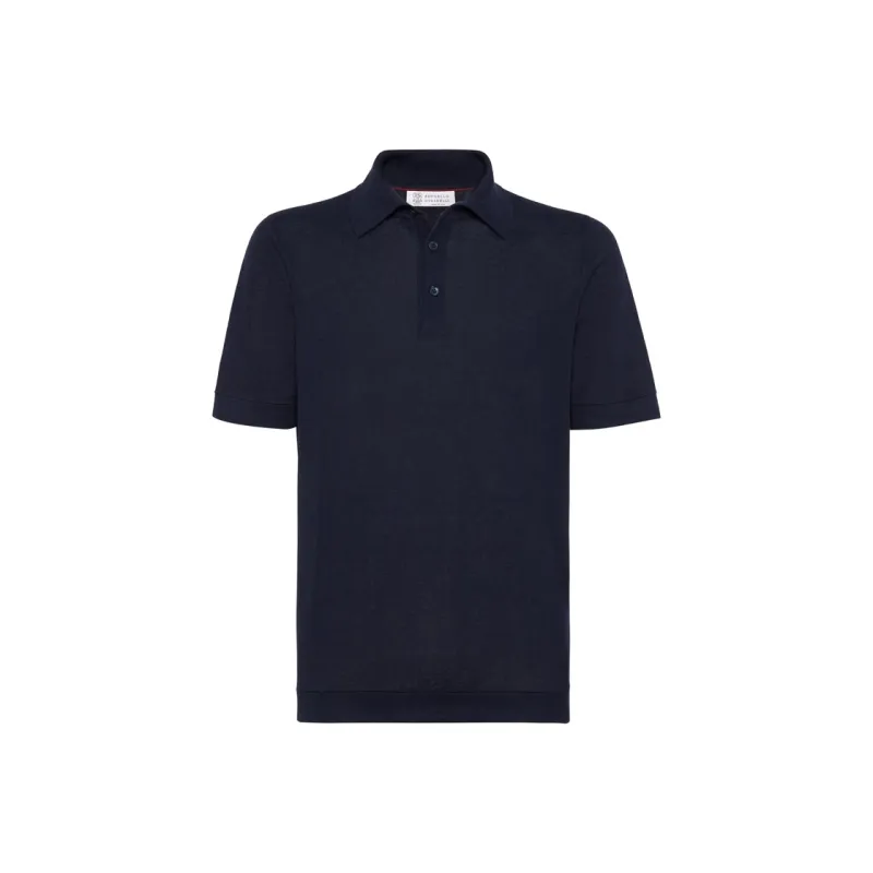 Brunello Cucinelli Linen blend Polo Shirt-0