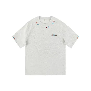 Mountainpeak T Shirt Unisex White Gray
