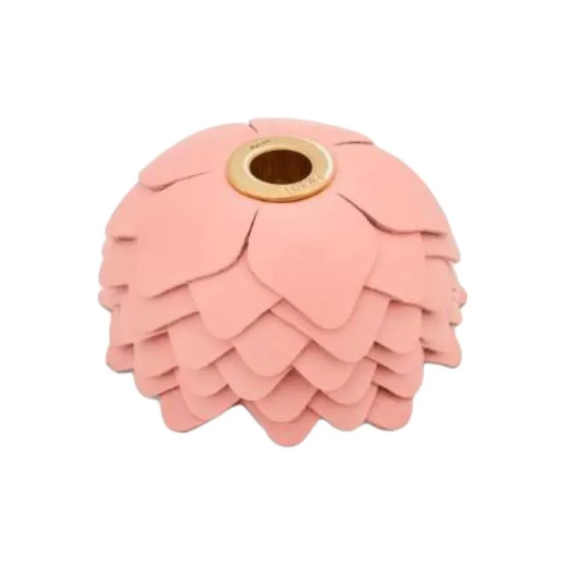 LOEWE Calfskin, Brass Pendants Unisex Pink-0