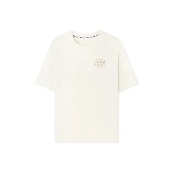 Skechers Sports Alliance Series Regular T Shirt Women's Marshmallow White 0074