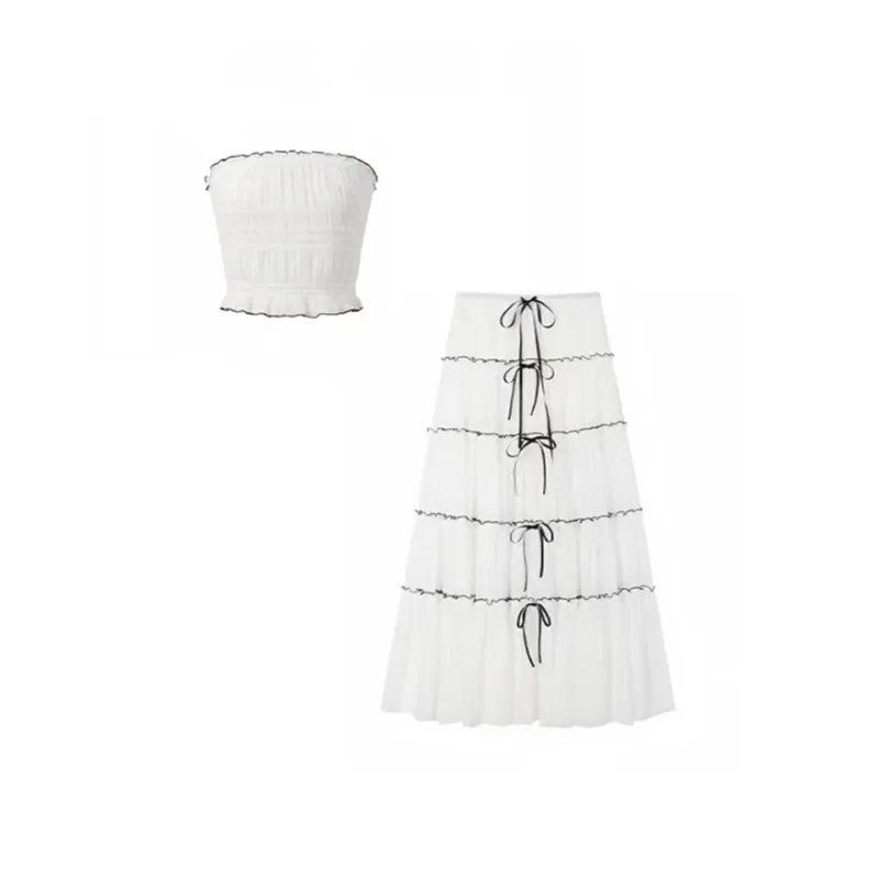 AFGGD Two Piece Skirt Sets Women's-0