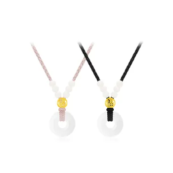Cuz Strange Intention Agate Necklaces Unisex