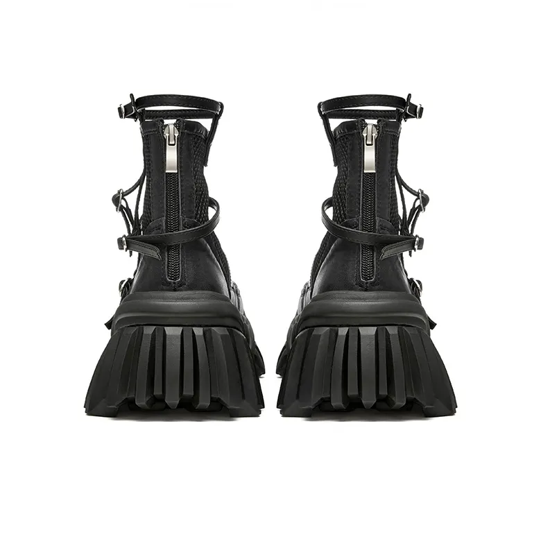 XMZY Rhythm Series Spacetime Intertwined Ankle Boots Women's-9