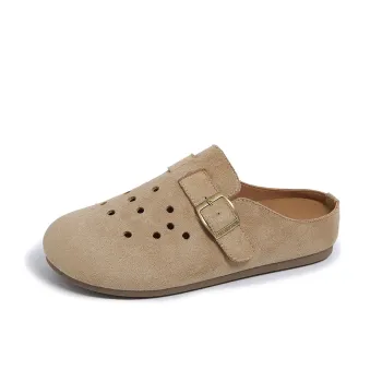 BINGO DUCK Abrasion Resistant Closed Toe Slippers Women's