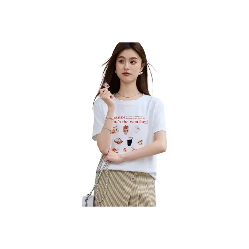 VICTORIA&VERA T Shirts Women's White