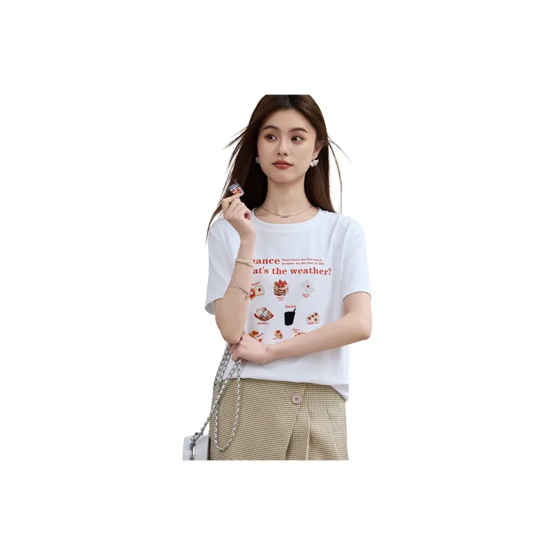 VICTORIA&VERA T Shirts Women's White-0