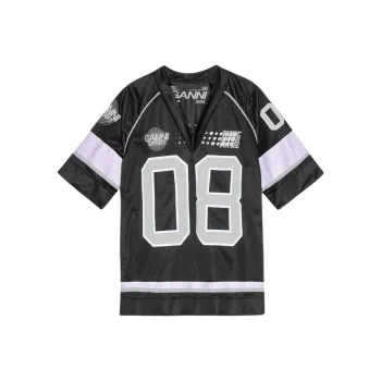 GANNI T Shirts Women's Black