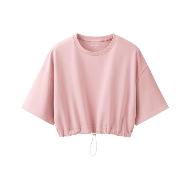 Aimilian Drop Shoulder Sleeve T Shirt Women's-4