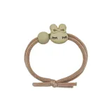 Coffee Minimalist Style Rabbit Hair Tie 1 Pack (Coffee)
