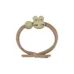 Coffee Minimalist Style Rabbit Hair Tie 1 Pack (Coffee)