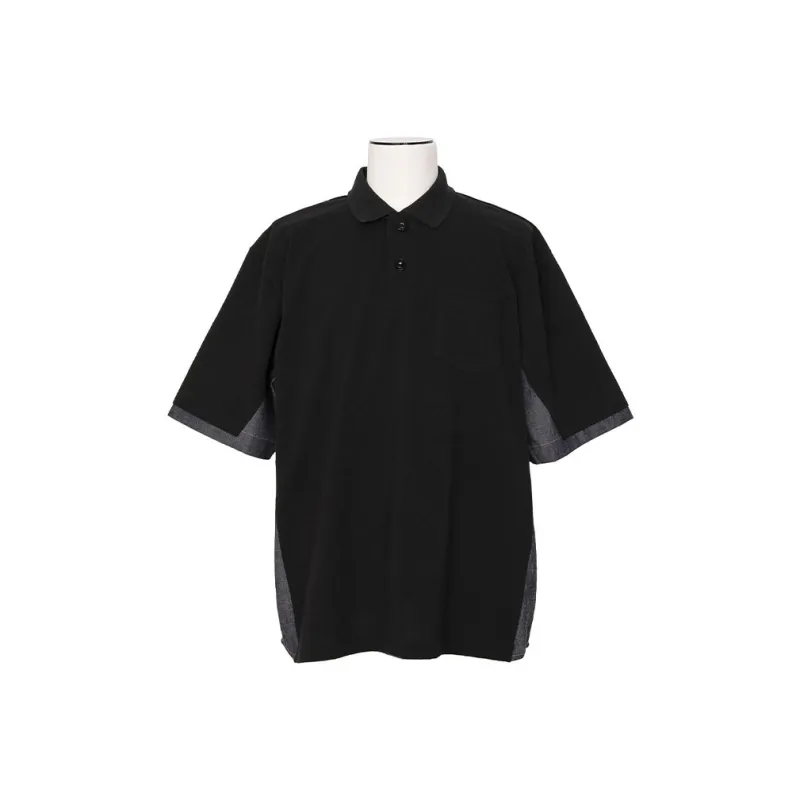 Sacai Polo Shirts Men Black-0